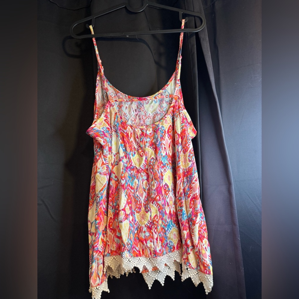 Colorful Mossimo size L tank top